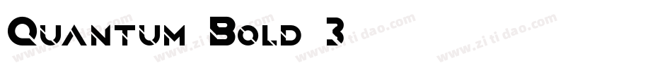 Quantum-Bold-3字体转换