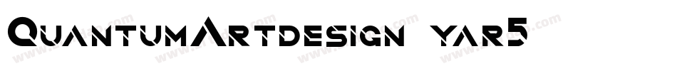 QuantumArtdesign-yar5字体转换