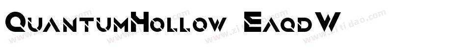 QuantumHollow-EaqdW字体转换