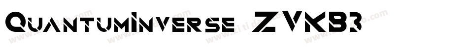 QuantumInverse-ZVKB3字体转换