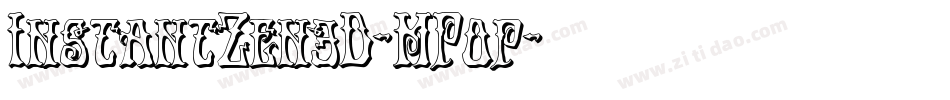 InstantZen3D-MP0p字体转换