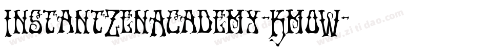 InstantZenAcademy-KmoW字体转换
