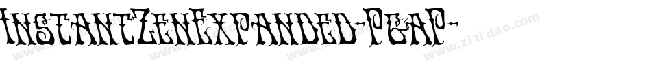 InstantZenExpanded-PgaP字体转换