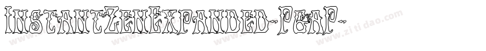InstantZenExpanded-PgaP字体转换