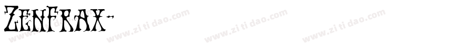 ZenFrax字体转换