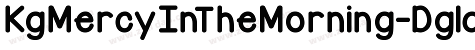 KgMercyInTheMorning-Dg1d字体转换
