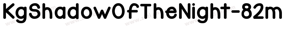 KgShadowOfTheNight-82mB字体转换