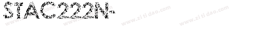 STAC222N字体转换