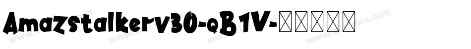 Amazstalkerv30-qB7V字体转换
