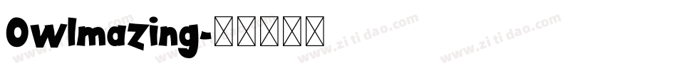 Owlmazing字体转换