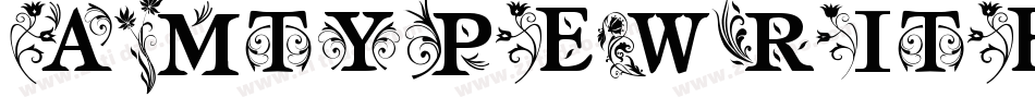 AmTypewriterEF-Medium字体转换