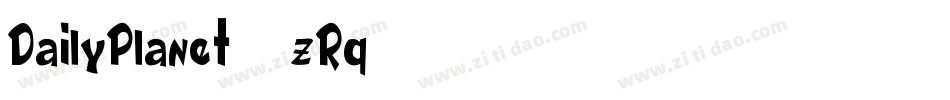 DailyPlanet-3zRq6字体转换