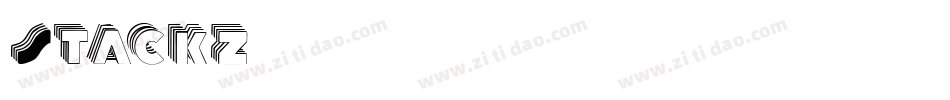 Stackz字体转换