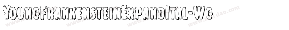 YoungFrankensteinExpandItal-WgW4字体转换