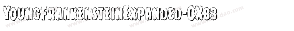 YoungFrankensteinExpanded-OX83字体转换