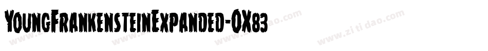 YoungFrankensteinExpanded-OX83字体转换