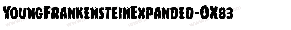 YoungFrankensteinExpanded-OX83字体转换