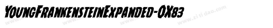 YoungFrankensteinExpanded-OX83字体转换