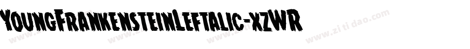 YoungFrankensteinLeftalic-xzWR字体转换