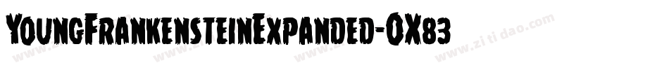 YoungFrankensteinExpanded-OX83字体转换