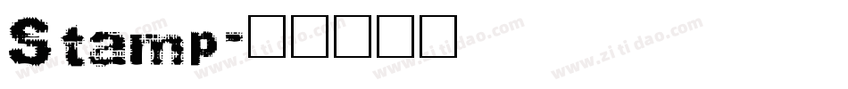 Stamp字体转换