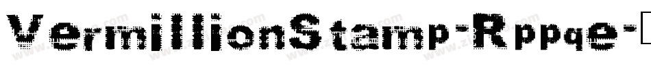 VermillionStamp-Rppqe字体转换
