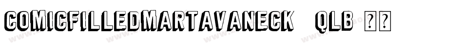 ComicFilledMartaVanEck-4qlB字体转换