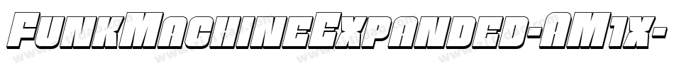 FunkMachineExpanded-AM1x字体转换