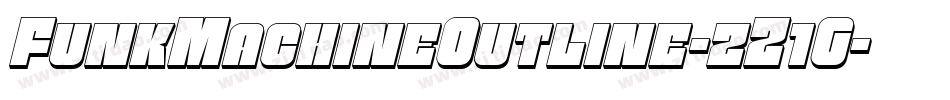 FunkMachineOutline-zZ1G字体转换