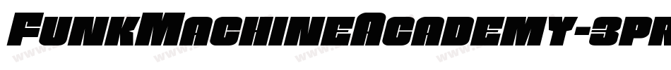 FunkMachineAcademy-3prZ字体转换 FunkMachineAcademy-3prZ字体转换