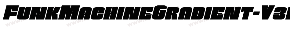 FunkMachineGradient-V3e0字体转换