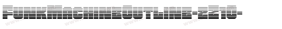 FunkMachineOutline-zZ1G字体转换
