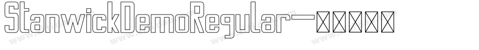 StanwickDemoRegular字体转换