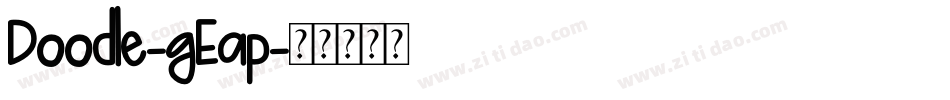 Doodle-gEap字体转换