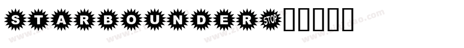 Starbounder字体转换
