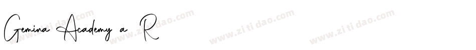 Gemina2Academy-a32R字体转换 Gemina2Academy-a32R字体转换