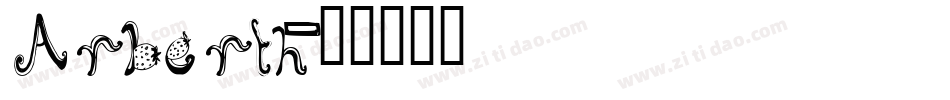 Arberth字体转换