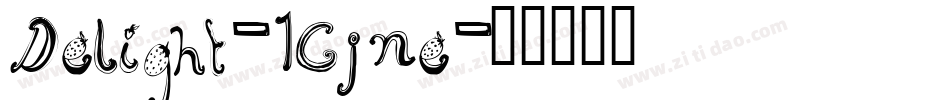 Delight-1Gjne字体转换