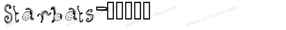 Starbats字体转换