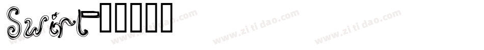 Swirl字体转换