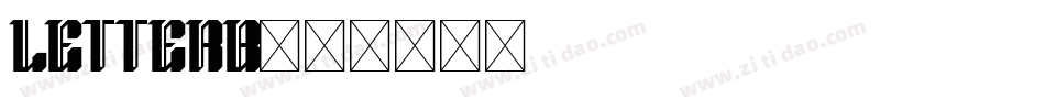 letterb字体转换