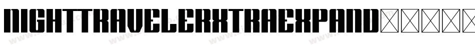nighttravelerxtraexpand字体转换