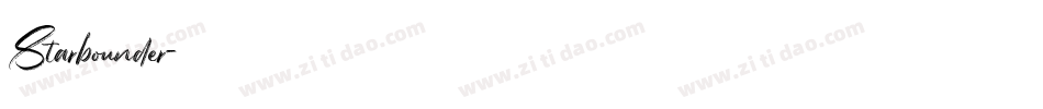 Starbounder字体转换