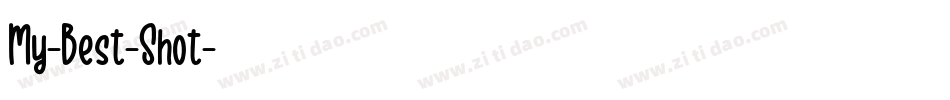 My-Best-Shot字体转换