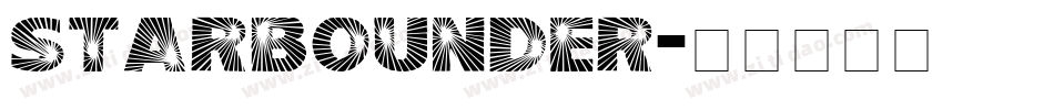 Starbounder字体转换