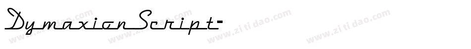 DymaxionScript字体转换