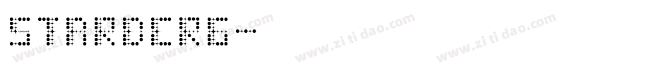 STARDCRG字体转换