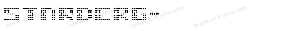 STARDCRG字体转换