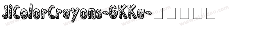 JiColorCrayons-GKKa字体转换