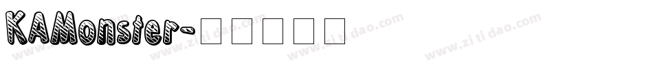 KAMonster字体转换